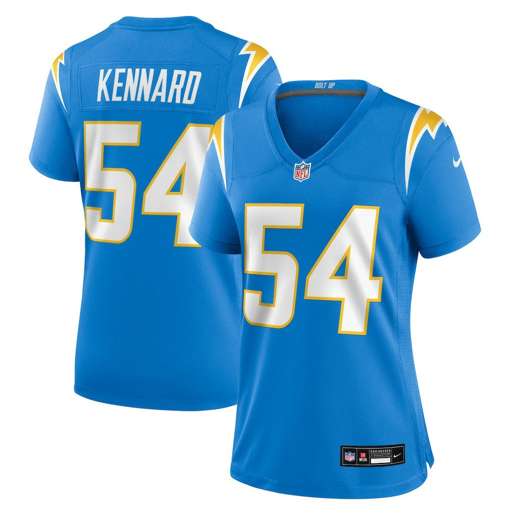 Kyle Kennard Los Angeles Chargers Women's Team Game Jersey Powder Blue | Nike for Sale