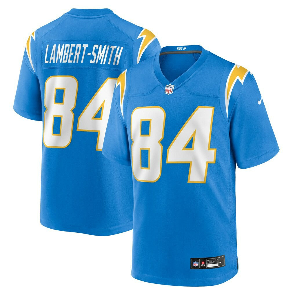 KeAndre Lambert-Smith Los Angeles Chargers Team Game Jersey Powder Blue | Nike for Sale