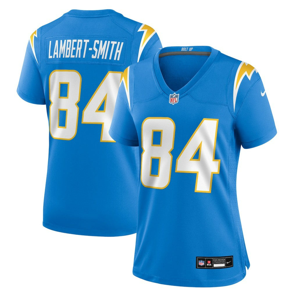 KeAndre Lambert-Smith Los Angeles Chargers Women's Team Game Jersey Powder Blue | Nike for Sale