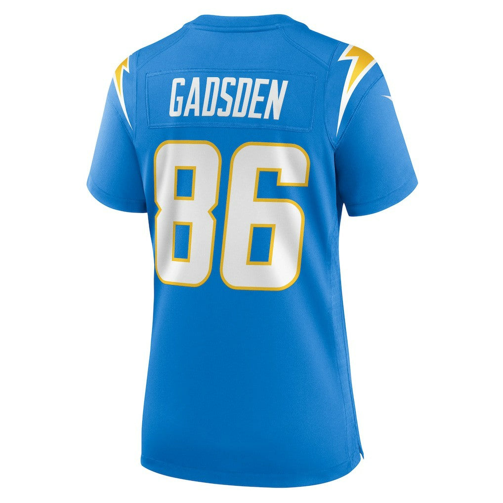 Oronde Gadsden Los Angeles Chargers Women's Team Game Jersey Powder Blue | Nike for Sale