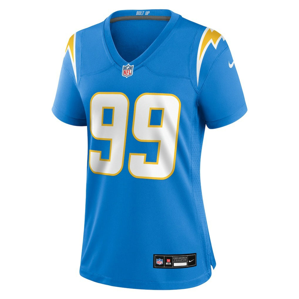 Jamaree Caldwell Los Angeles Chargers Women's Team Game Jersey Powder Blue | Nike for Sale