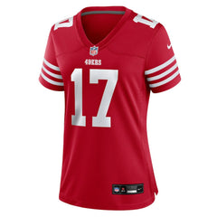 Jordan Watkins San Francisco 49ers Women's Team Game Jersey Scarlet | Nike for Sale
