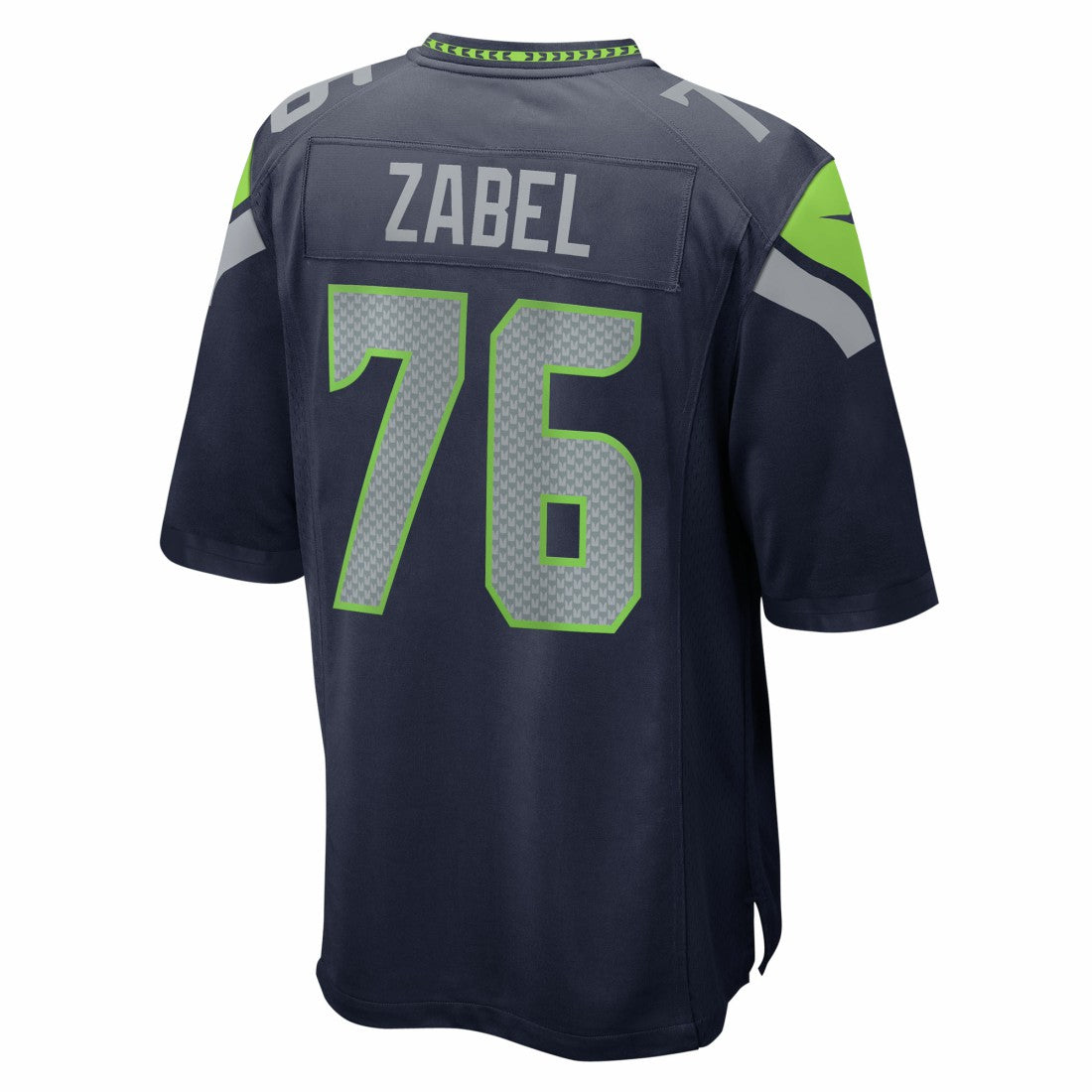 Grey Zabel Seattle Seahawks Team Game Jersey College Navy | Nike for Sale