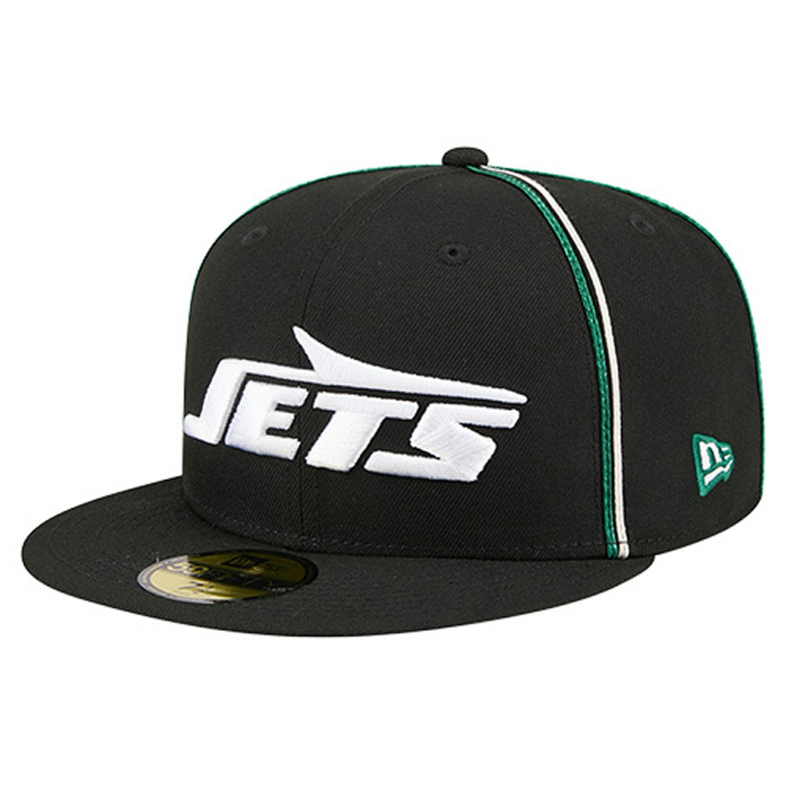 New York Jets New Era Soutache 59FIFTY Fitted Hat Black | NFL