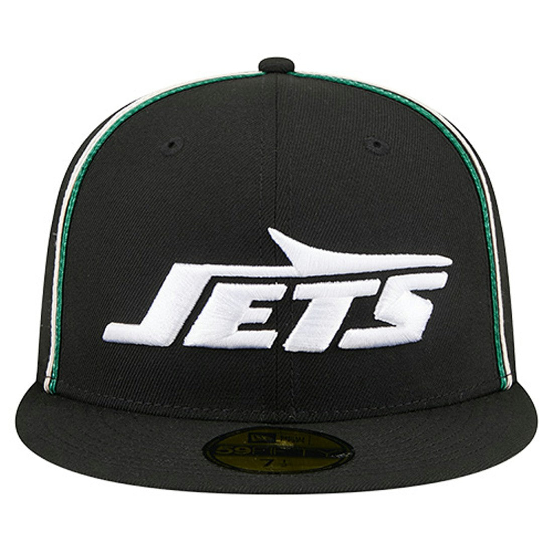 New York Jets New Era Soutache 59FIFTY Fitted Hat Black | NFL