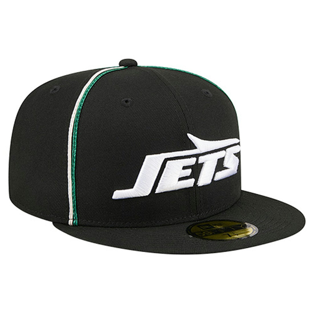 New York Jets New Era Soutache 59FIFTY Fitted Hat Black | NFL