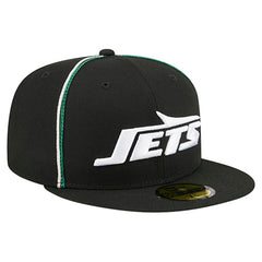 New York Jets New Era Soutache 59FIFTY Fitted Hat Black | NFL