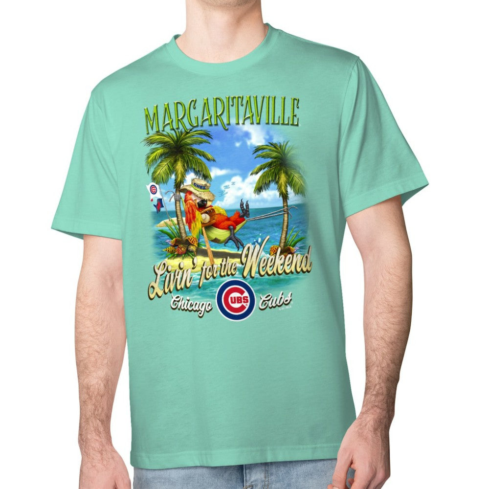 Chicago Cubs Margaritaville Livin' for the Weekend T-Shirt - MLB