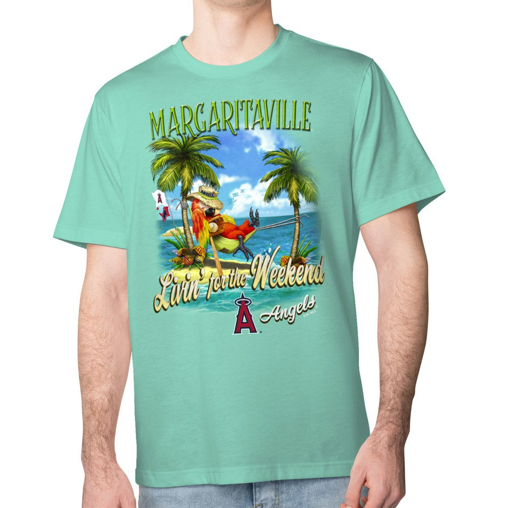 Los Angeles Angels Margaritaville Livin' for the Weekend T-Shirt - MLB