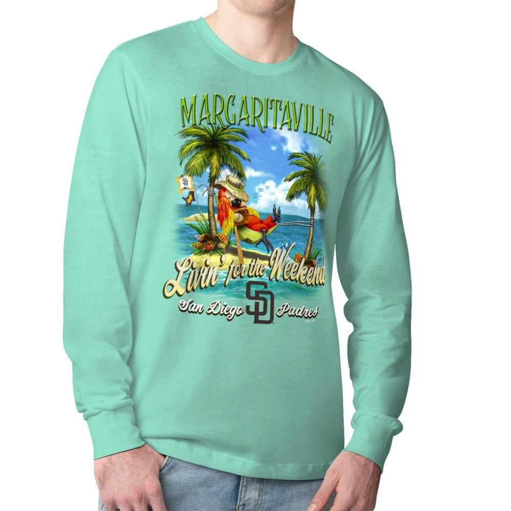San Diego Padres Margaritaville Livin' for the Weekend Long Sleeve T-Shirt - MLB