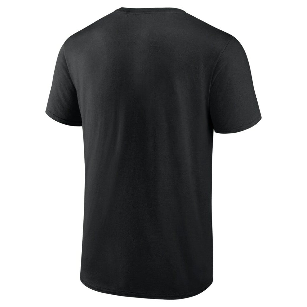 Edmonton Oilers Colorblock Puck T-Shirt - Black - NHL