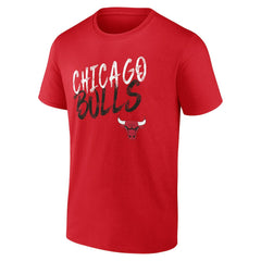 Chicago Bulls Hustle Custom T-Shirt Red - NBA