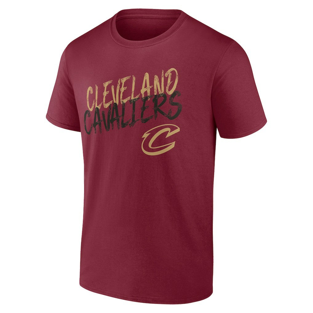 Cleveland Cavaliers Hustle Custom T-Shirt Wine - NBA