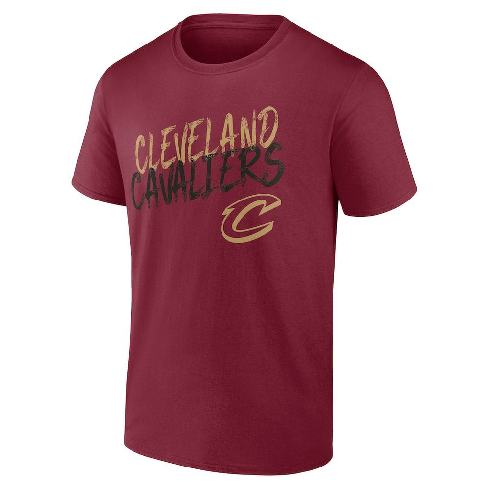 Cleveland Cavaliers Hustle Custom T-Shirt Wine - NBA