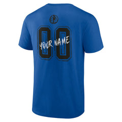 Dallas Mavericks Hustle Custom T-Shirt Blue - NBA