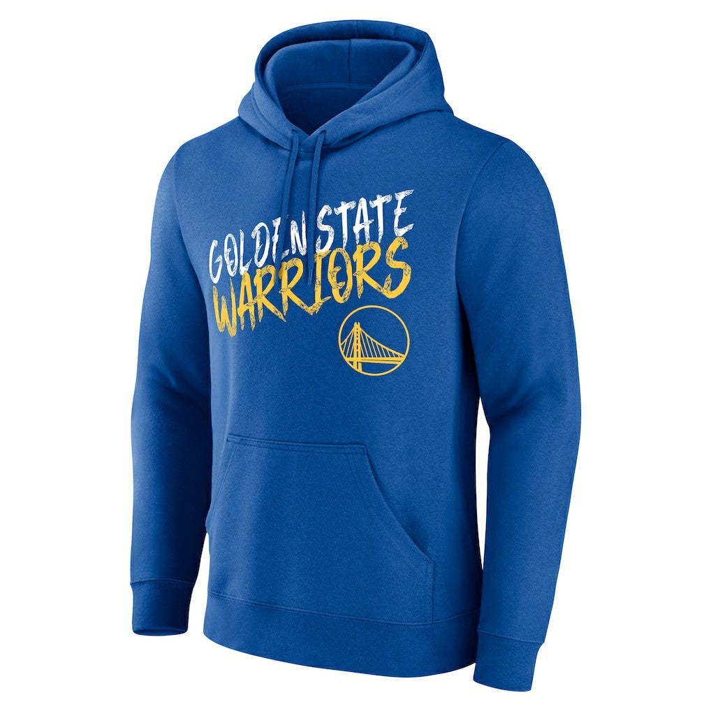 Golden State Warriors Hustle Custom Pullover Hoodie Royal - NBA
