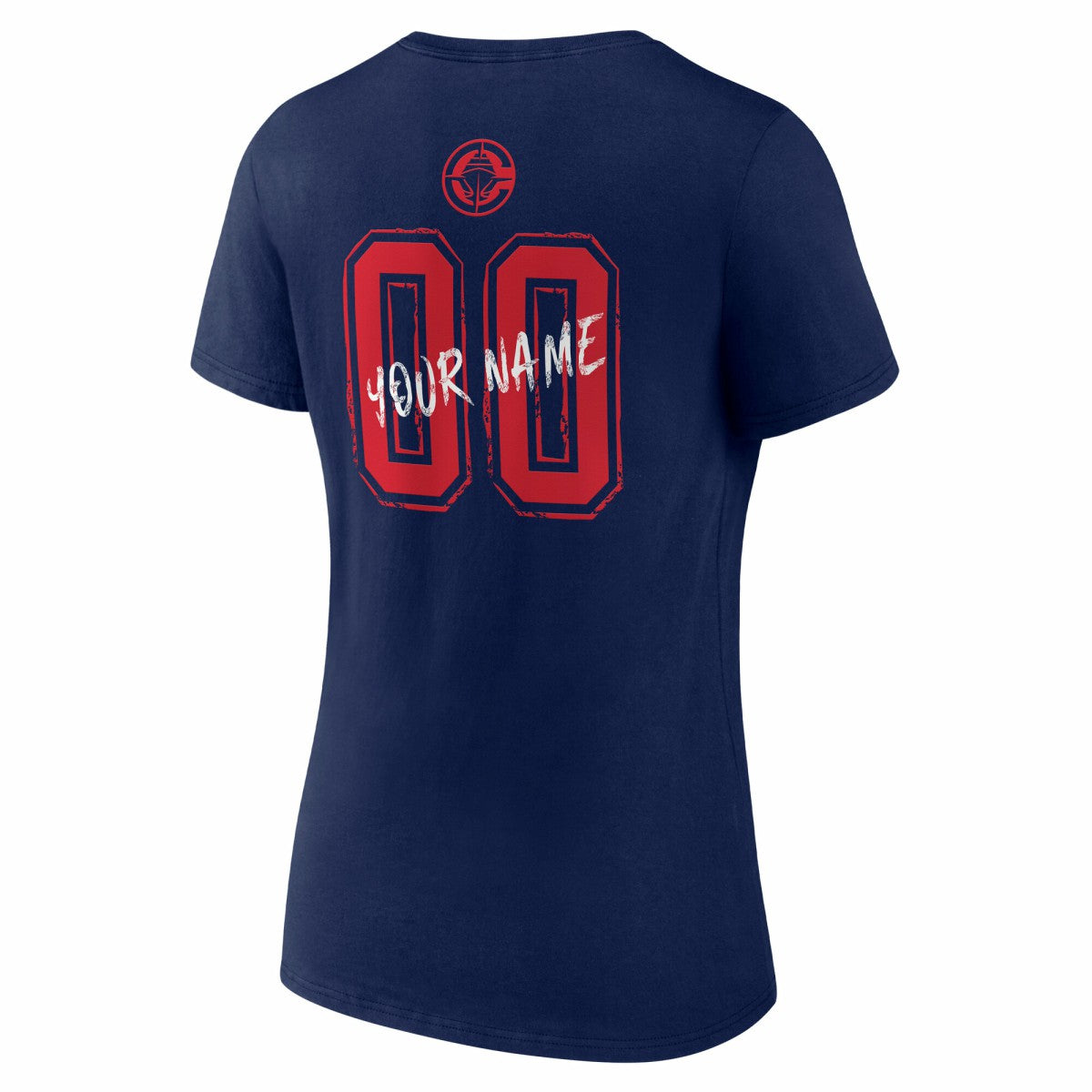 LA Clippers Women's Hustle Custom V-Neck T-Shirt Navy - NBA