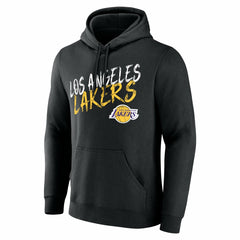 Los Angeles Lakers Hustle Custom Pullover Hoodie Black - NBA