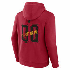 Miami Heat Hustle Custom Pullover Hoodie Red - NBA