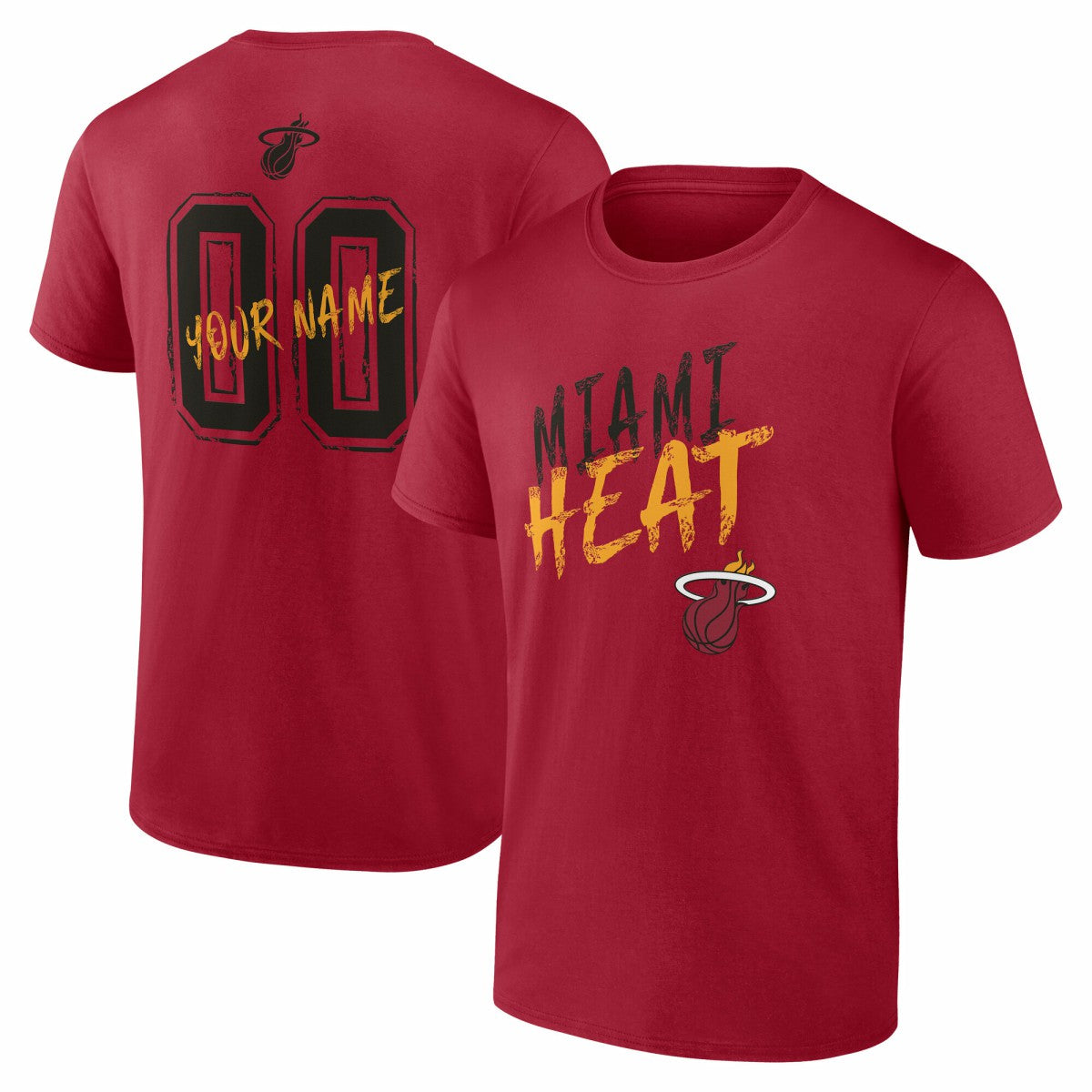 Miami Heat Hustle Custom T-Shirt Red - NBA