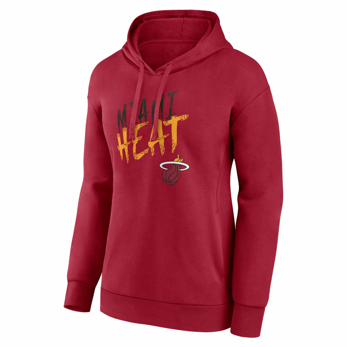 Miami Heat Women's Hustle Custom Pullover Hoodie Red - NBA