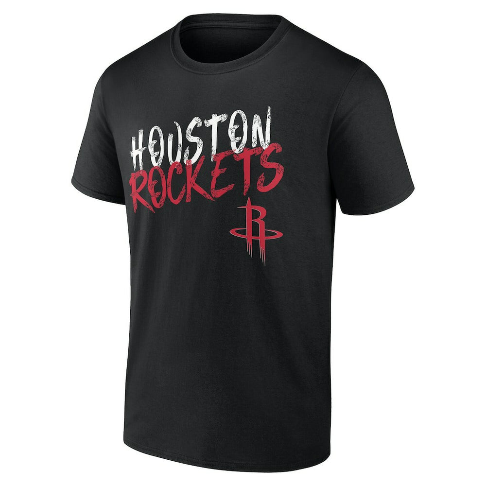Houston Rockets Hustle Custom T-Shirt Black - NBA