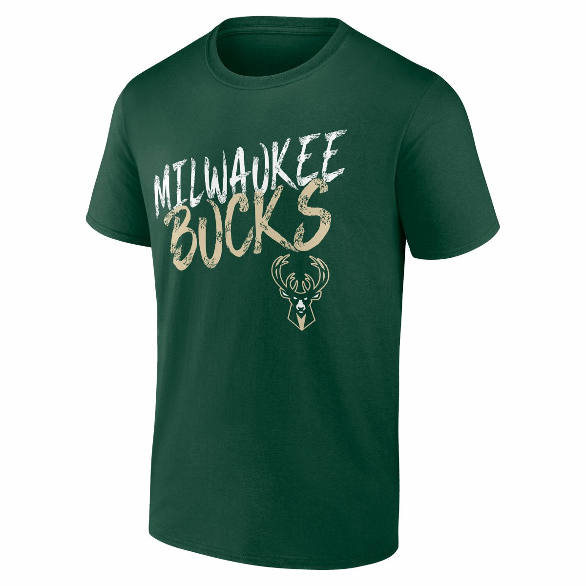 Milwaukee Bucks Hustle Custom T-Shirt Hunter Green - NBA