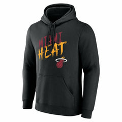 Miami Heat Hustle Custom Pullover Hoodie Black - NBA