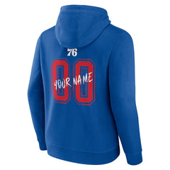 Philadelphia 76ers Hustle Custom Pullover Hoodie Royal - NBA