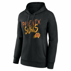 Phoenix Suns Women's Hustle Custom Pullover Hoodie Black - NBA
