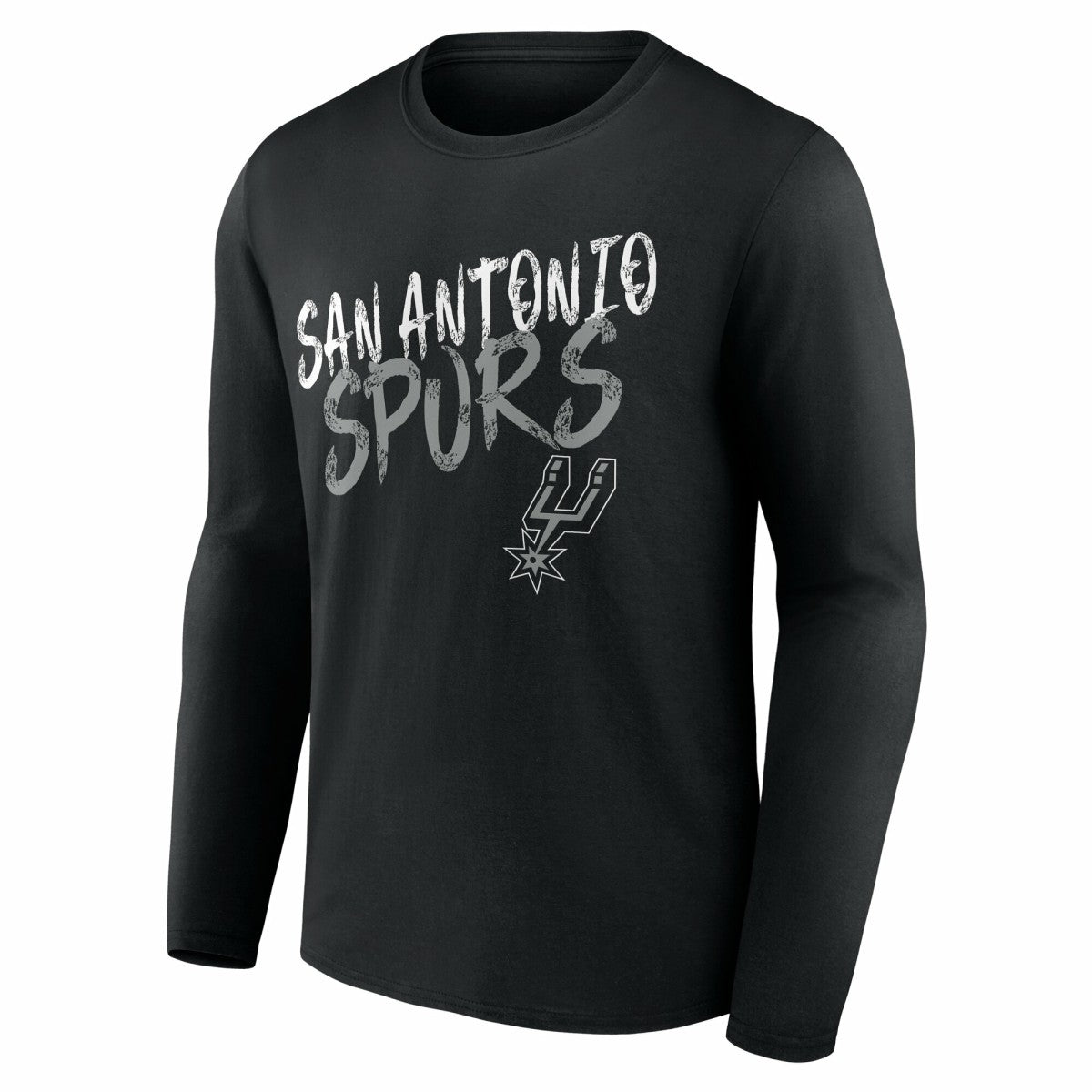San Antonio Spurs Hustle Custom Long Sleeve T-Shirt Black - NBA