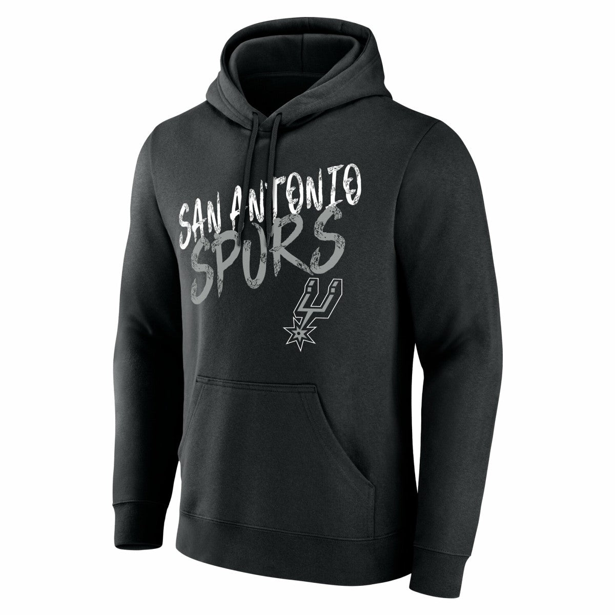 San Antonio Spurs Hustle Custom Pullover Hoodie Black - NBA