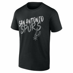 San Antonio Spurs Hustle Custom T-Shirt Black - NBA