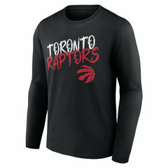 Toronto Raptors Hustle Custom Long Sleeve T-Shirt Black - NBA