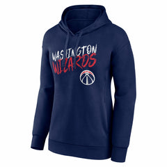 Washington Wizards Women's Hustle Custom Pullover Hoodie Navy - NBA