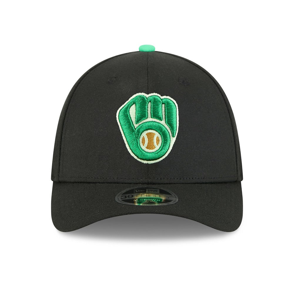 Milwaukee Brewers New Era 2026 St. Patrick's Day 39THIRTY Flex Hat - MLB