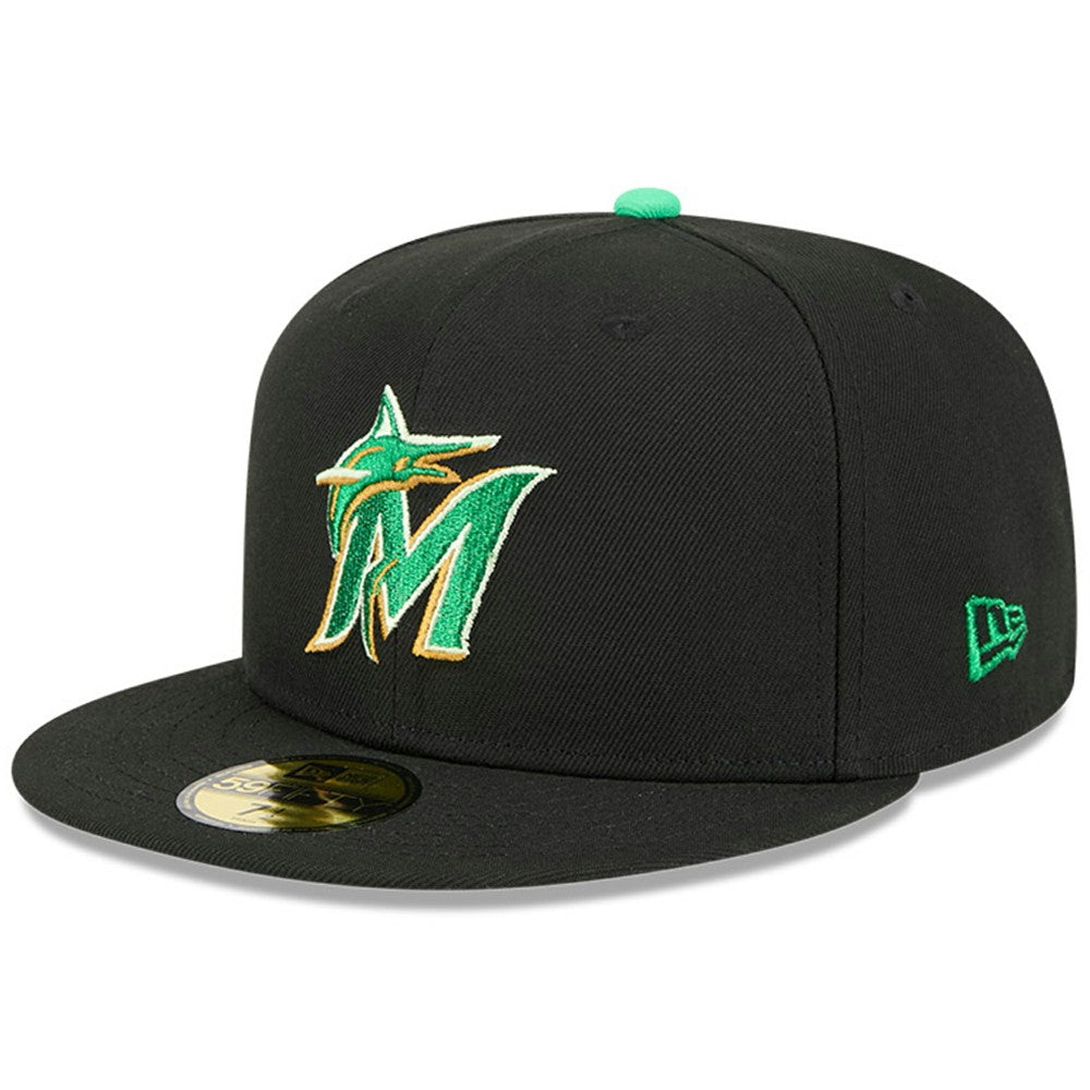 Miami Marlins New Era 2026 St. Patrick's Day 59FIFTY Fitted Hat - MLB
