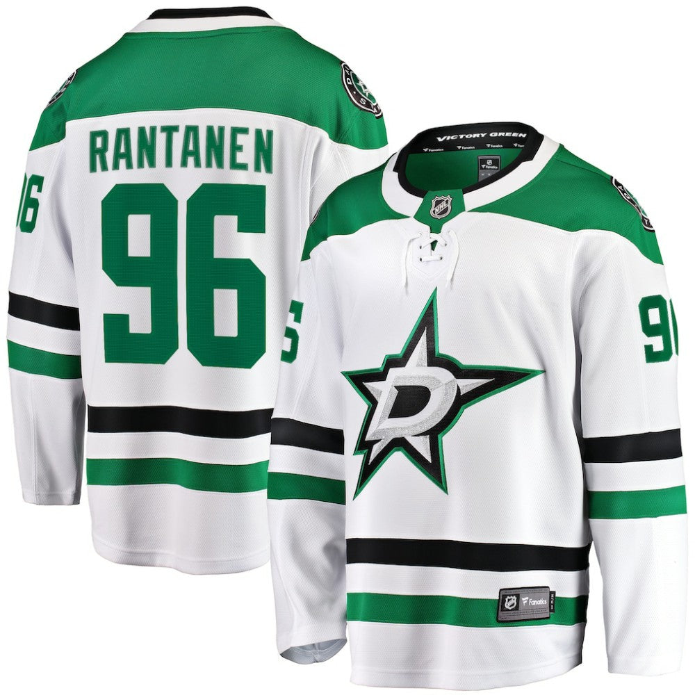 Mikko Rantanen Dallas Stars Fanatics Away Breakaway Jersey - White - NHL
