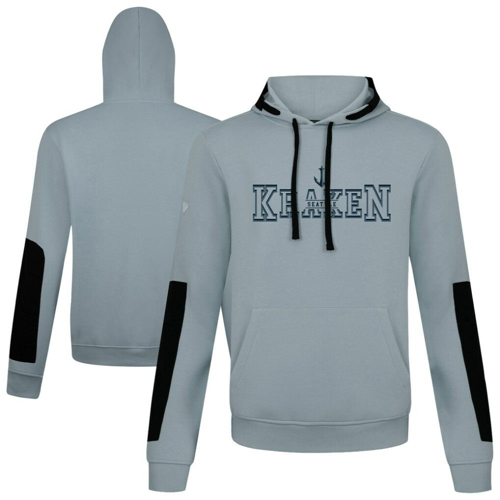 Seattle Kraken Levelwear Bombay Journey Pullover Hoodie - Gray - NHL