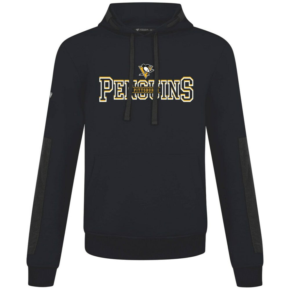 Pittsburgh Penguins Levelwear Bombay Journey Pullover Hoodie - Black - NHL