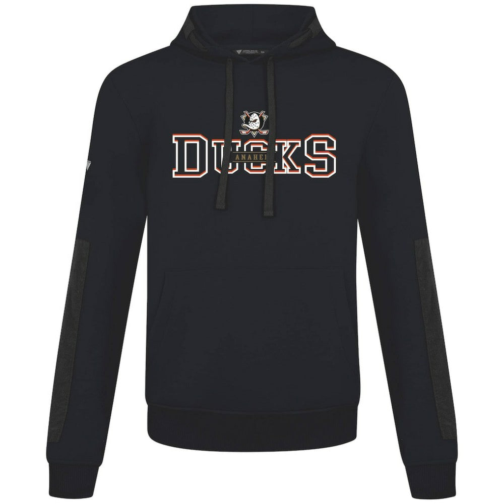 Anaheim Ducks Levelwear Bombay Journey Pullover Hoodie - Black - NHL