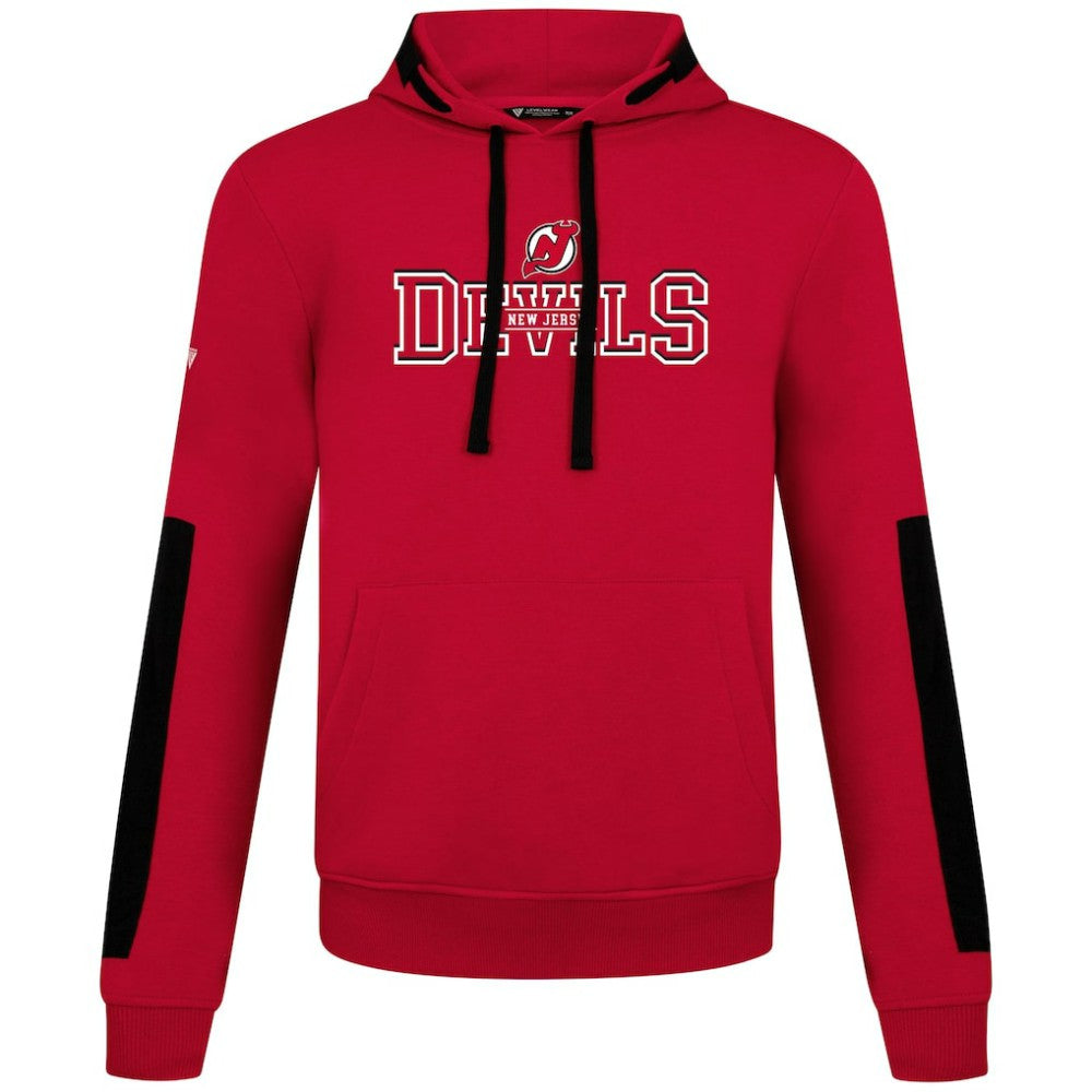New Jersey Devils Levelwear Bombay Journey Pullover Hoodie - Red - NHL
