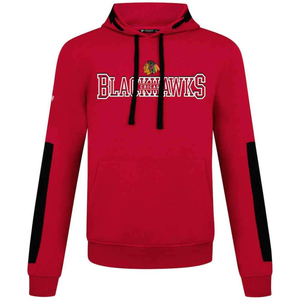 Chicago Blackhawks Levelwear Bombay Journey Pullover Hoodie - Red - NHL