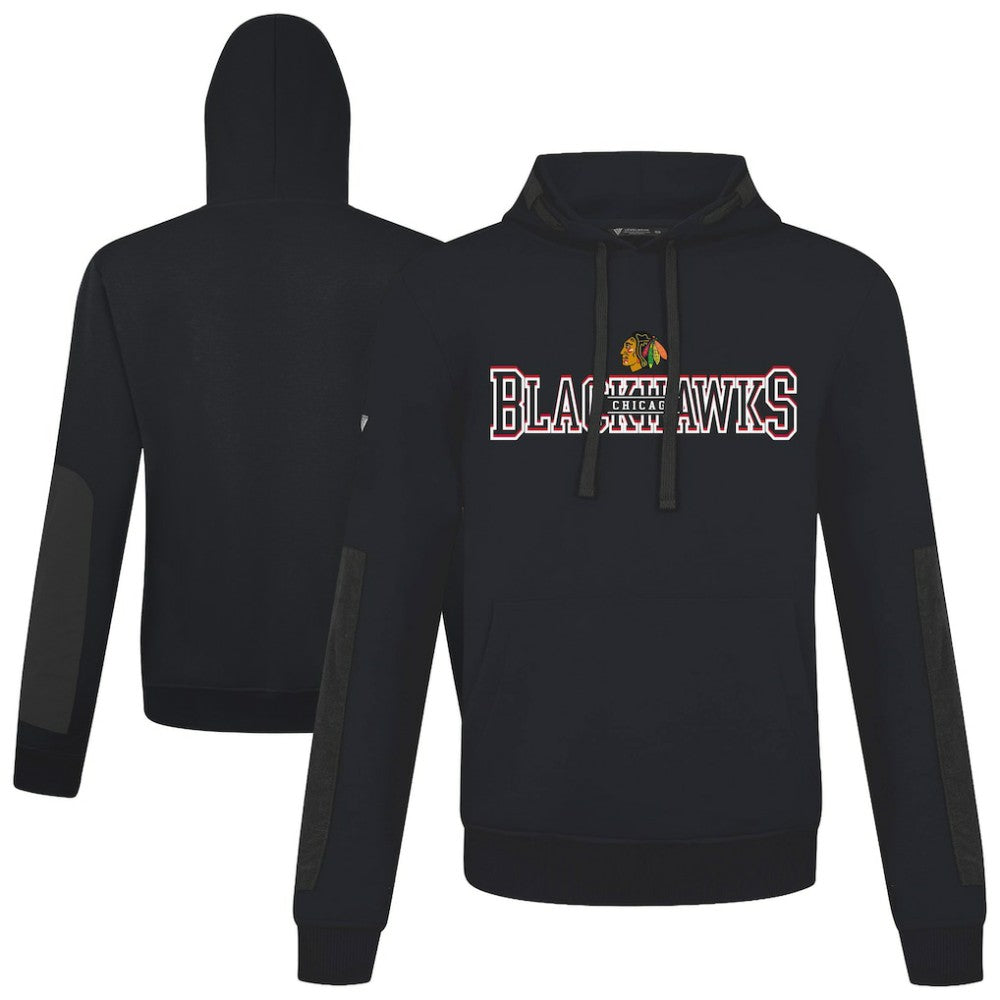 Chicago Blackhawks Levelwear Bombay Journey Pullover Hoodie - Black - NHL