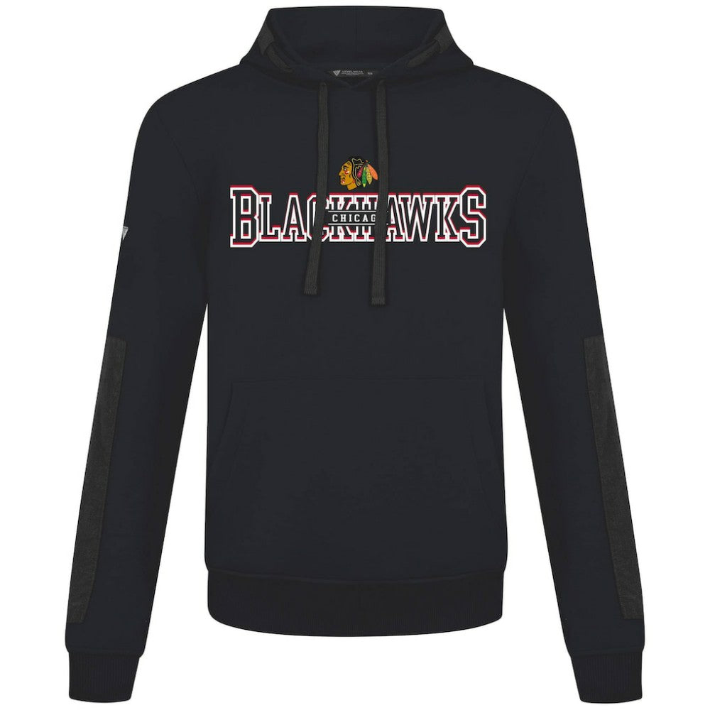 Chicago Blackhawks Levelwear Bombay Journey Pullover Hoodie - Black - NHL