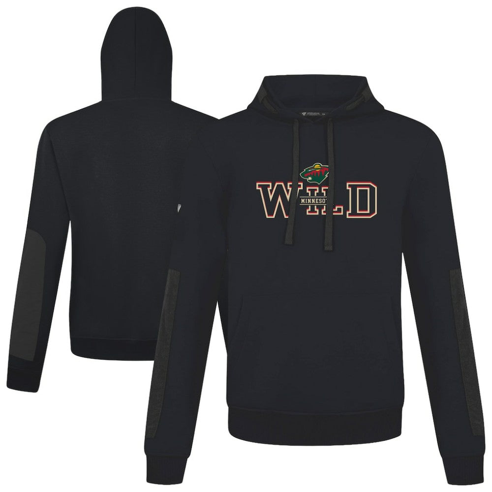 Minnesota Wild Levelwear Bombay Journey Pullover Hoodie - Black - NHL