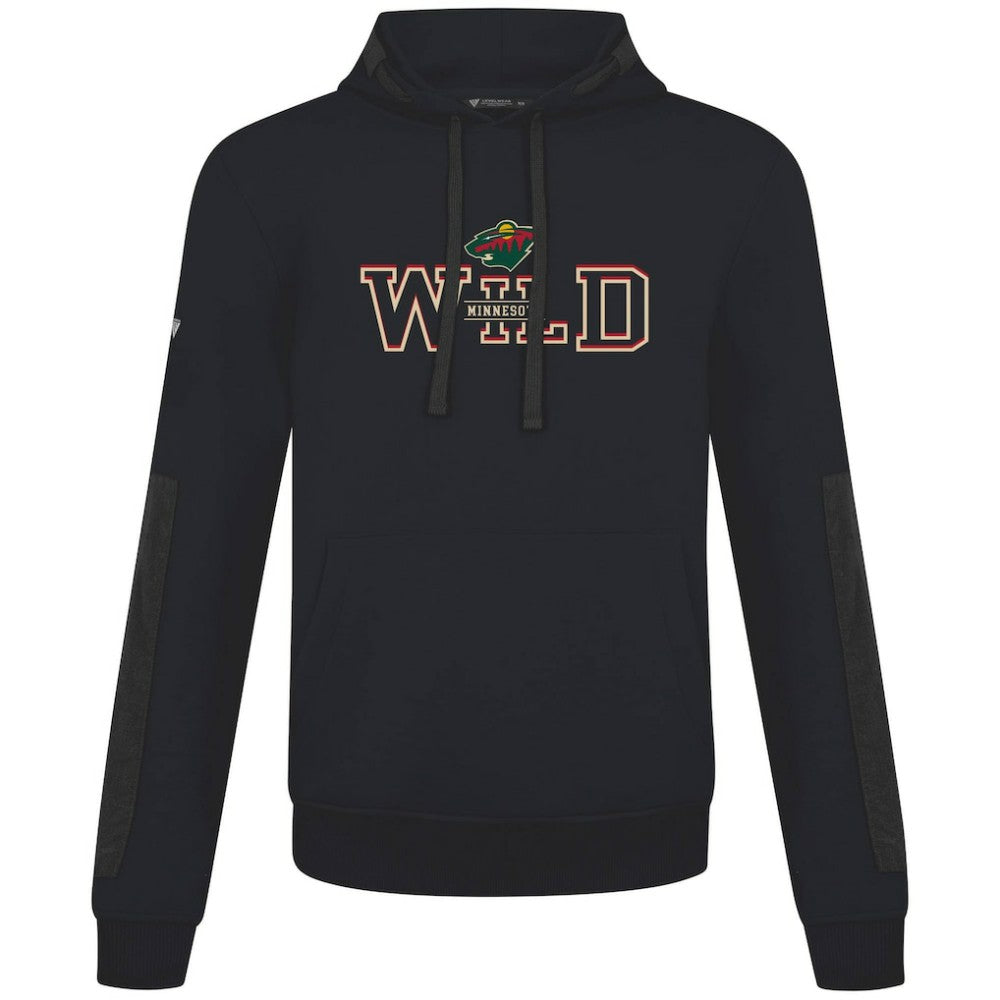 Minnesota Wild Levelwear Bombay Journey Pullover Hoodie - Black - NHL