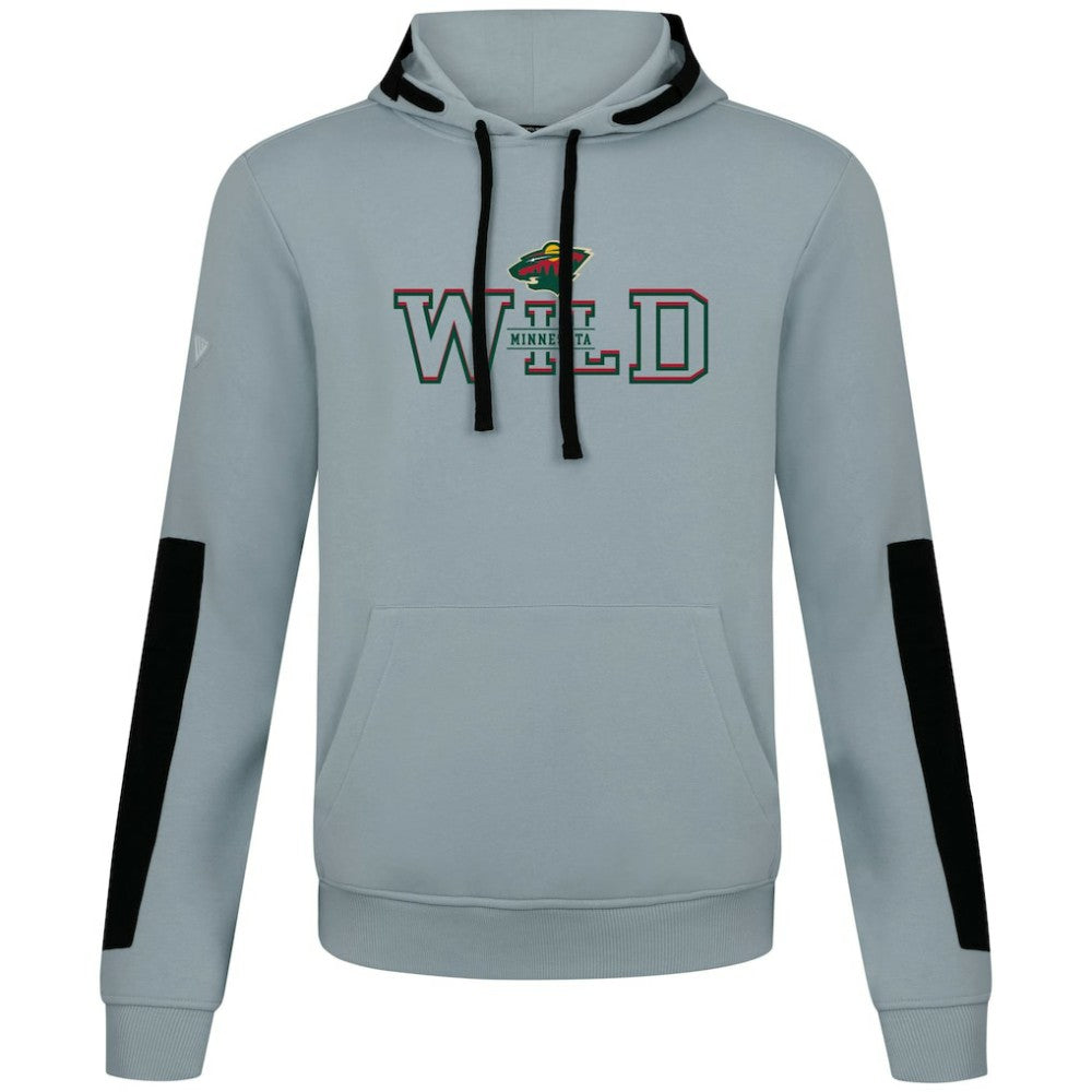 Minnesota Wild Levelwear Bombay Journey Pullover Hoodie - Gray - NHL