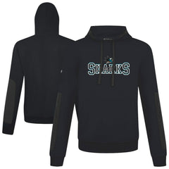 San Jose Sharks Levelwear Bombay Journey Pullover Hoodie - Black - NHL