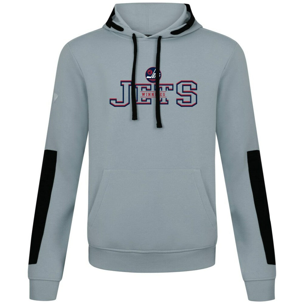 Winnipeg Jets Levelwear Bombay Journey Pullover Hoodie - Gray - NHL